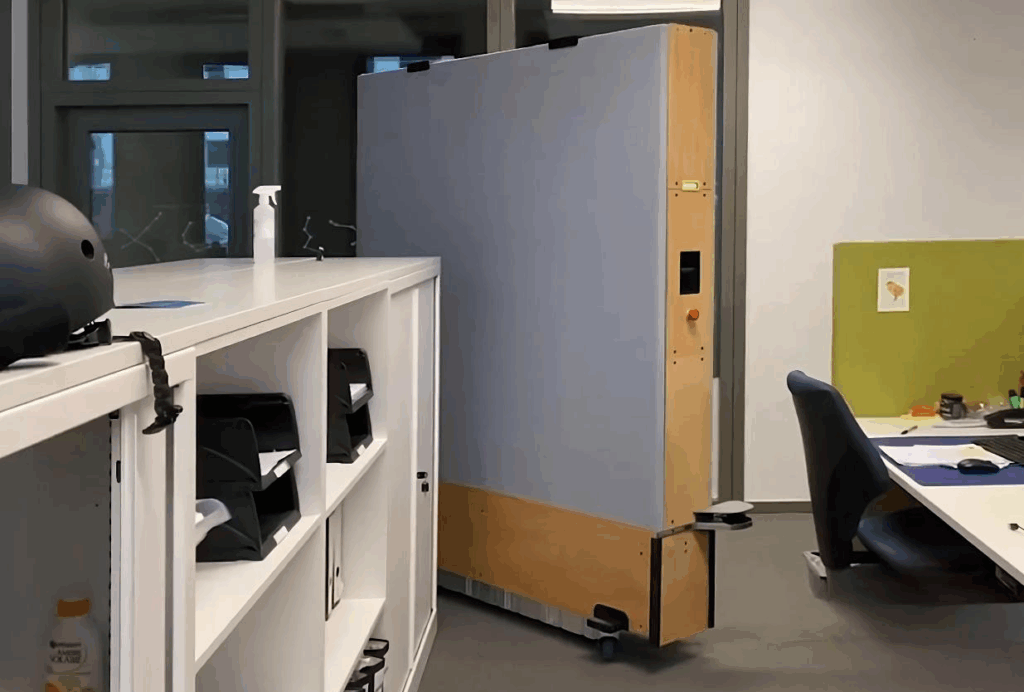 Robotic wall based on KELO ROBILE KU Leuven Research[x]Design Department of Architecture